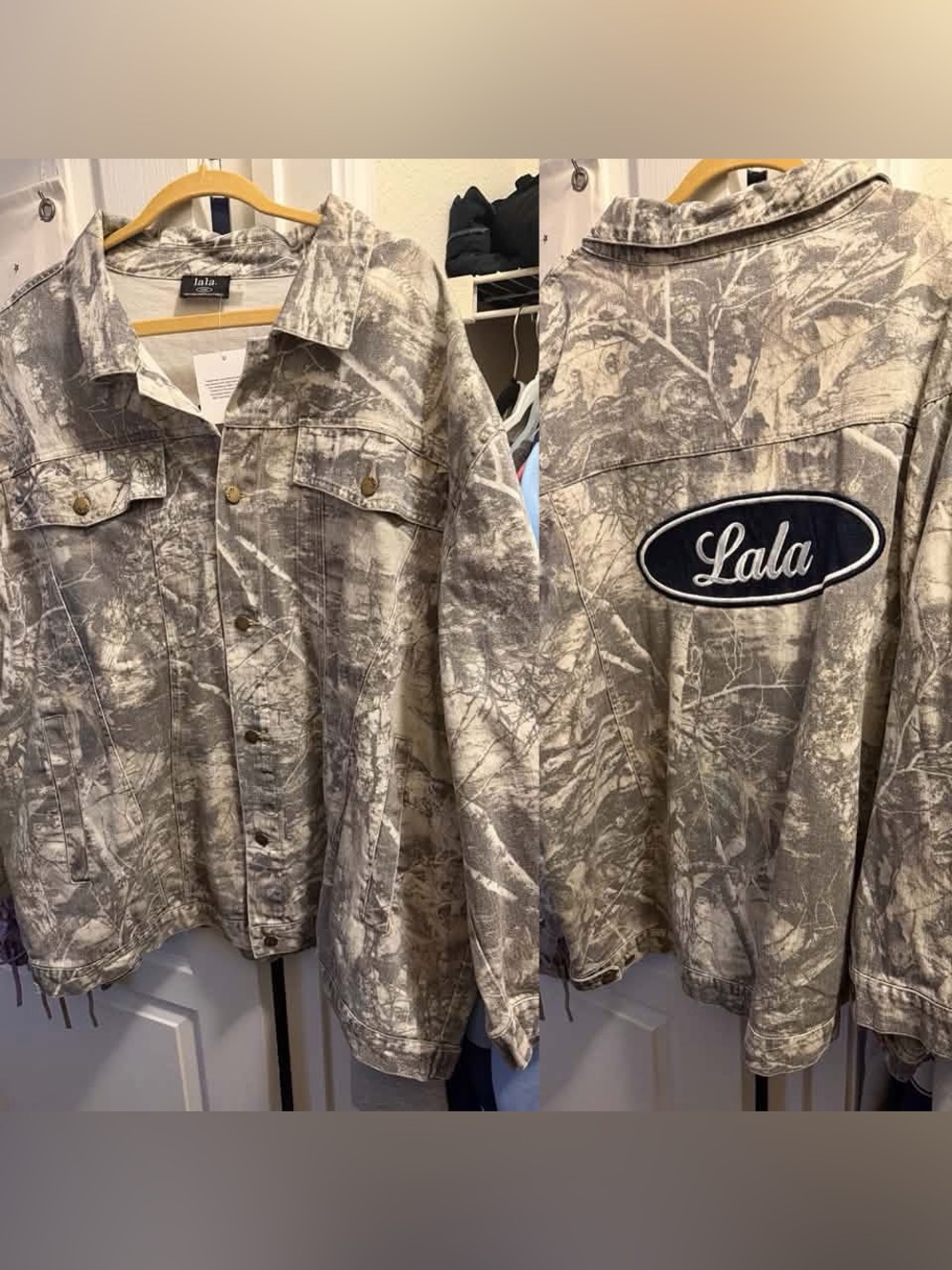 Dressed in LALA - Lala Motors Oversized Denim Jacket (Size 2X/3X) $